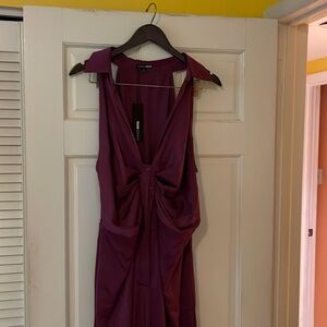 Plus size 3x purple jumpsuit with tags